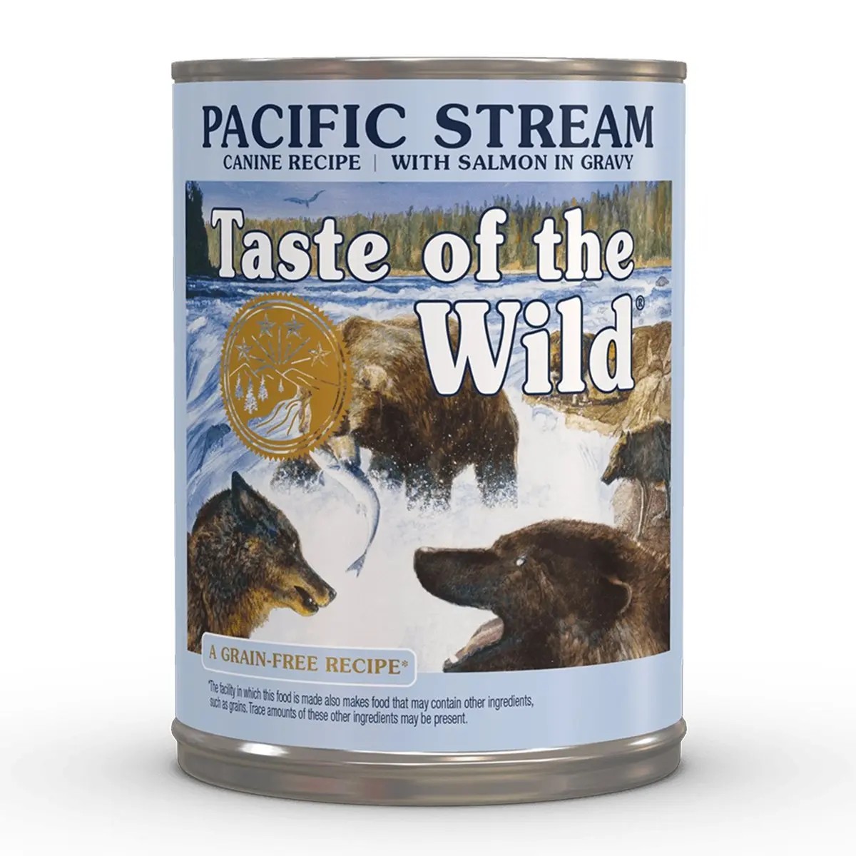 TASTE OF THE WILD Pacific Stream, Somon, conserva hrana umeda fara cereale caini, (in sos), 390g - Image 2