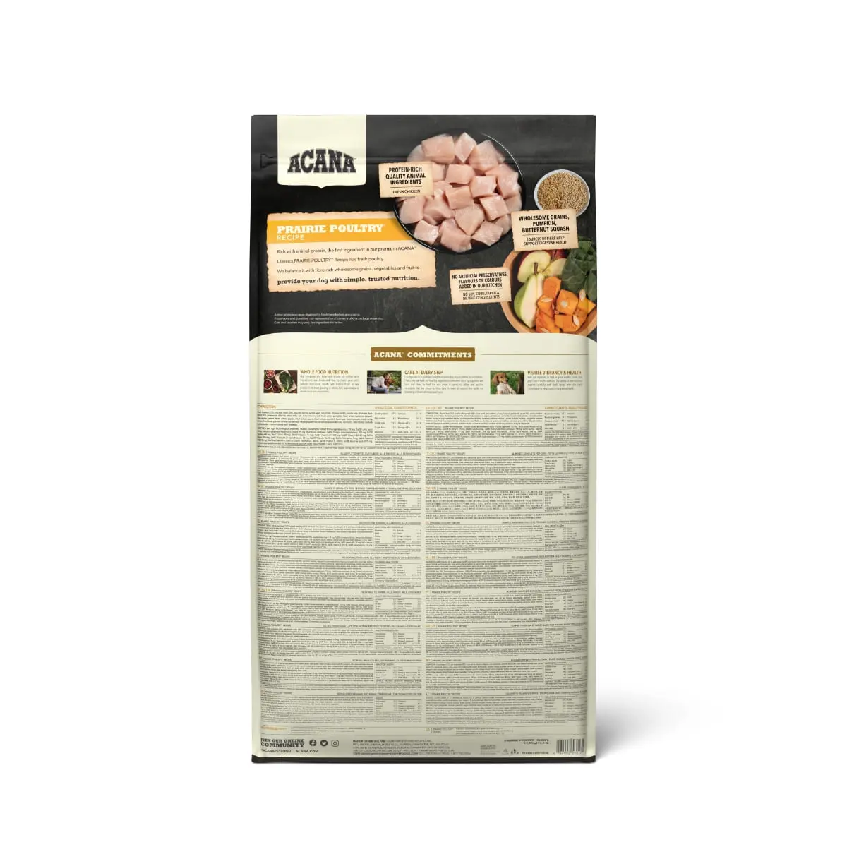 ACANA Classics Prairie Poultry, XS-XL, Pui, hrana uscata caini, 11.4kg - Image 4