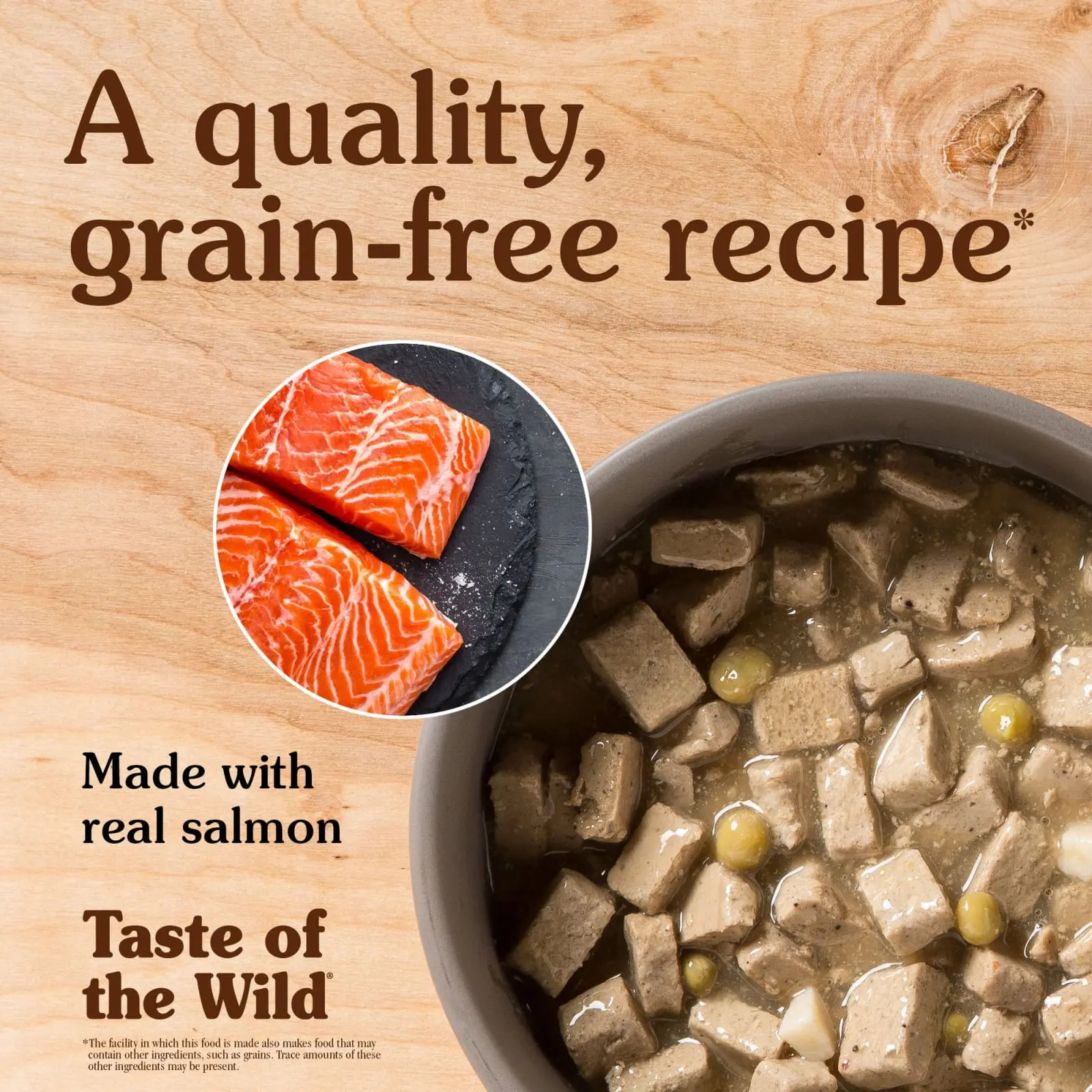 TASTE OF THE WILD Pacific Stream, Somon, conserva hrana umeda fara cereale caini, (in sos), 390g - Image 3
