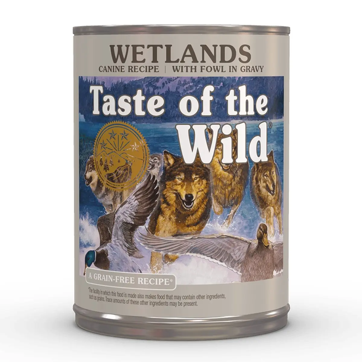 TASTE OF THE WILD Wetlands, Rata, conserva hrana umeda fara cereale caini, (in sos), 390g