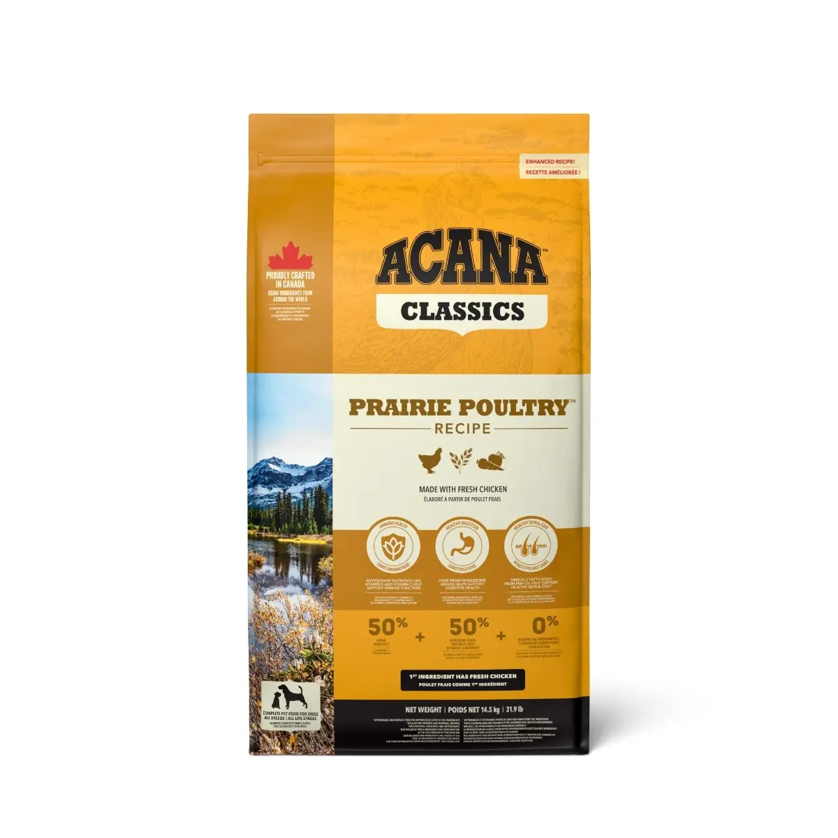 ACANA Classics Prairie Poultry, XS-XL, Pui, hrana uscata caini, 14.5kg - Image 7
