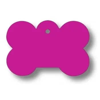 Medalion Imarc Aluminiu Os, Roz, Masura L - Gravare Gratuita - Image 2