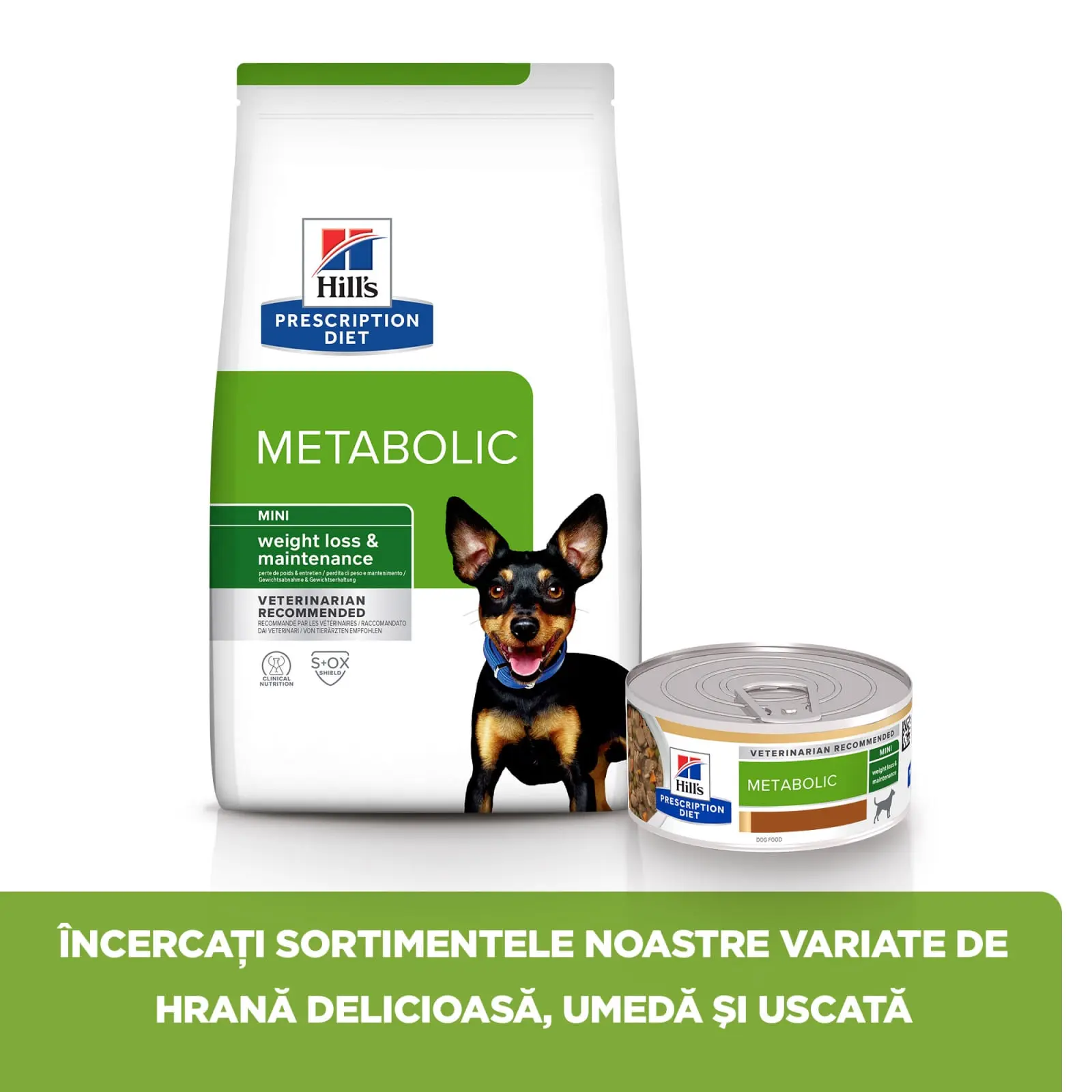 HILL'S Prescription Diet Metabolic Mini, dieta veterinara caini, hrana uscata, afectiuni metabolice (obezitate) HILL'S Prescription Diet Metabolic Mini, dieta veterinara caini, hrana uscata, metabolism (obezitate si diabet), 3kg - Image 6