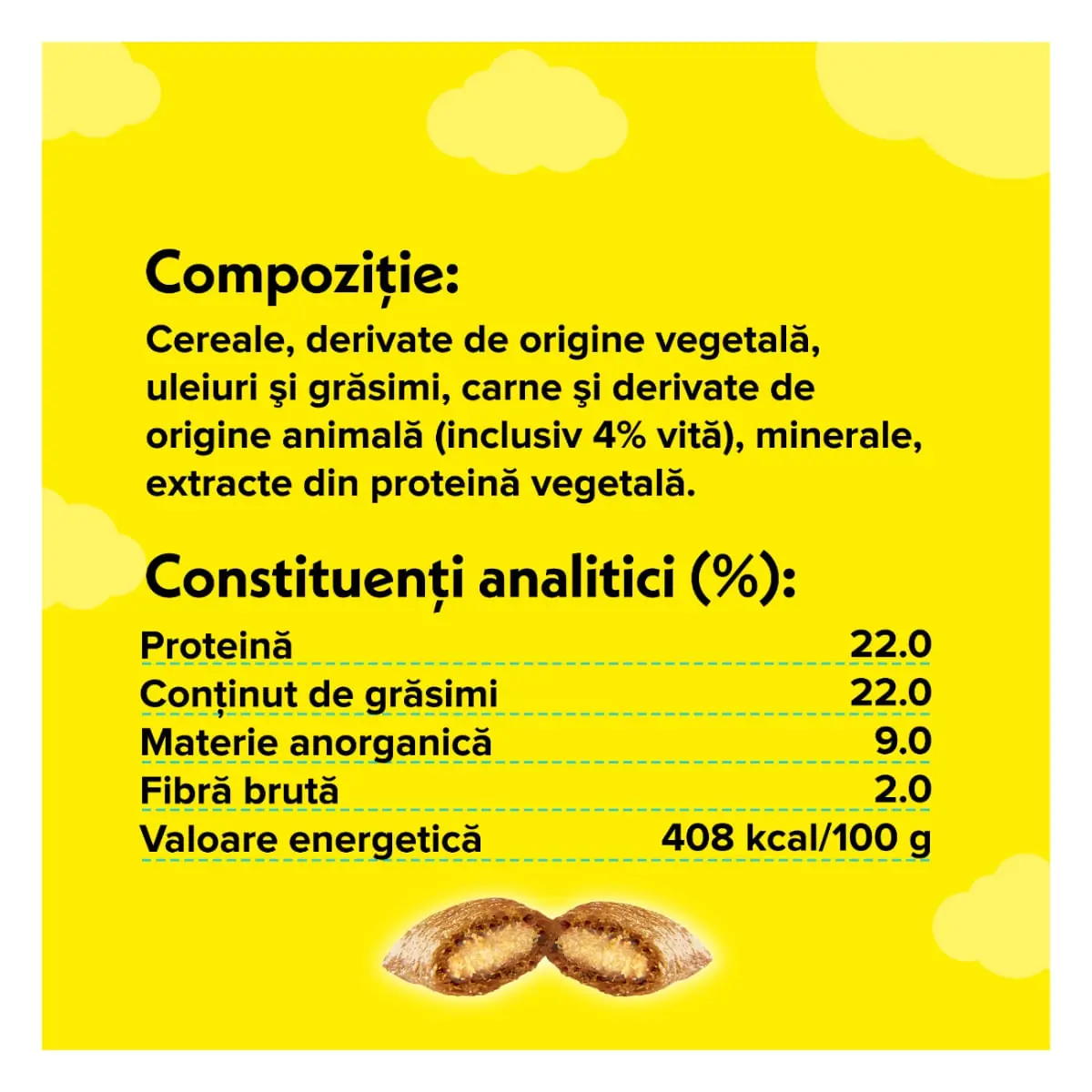 DREAMIES, Vita, punguta recompense pisici, 60g - Image 7