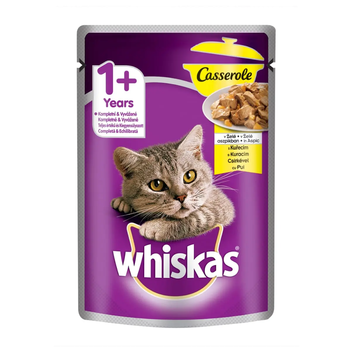 WHISKAS Pure Delight, Pui, plic hrana umeda pisici, (in aspic), 85g - Image 11