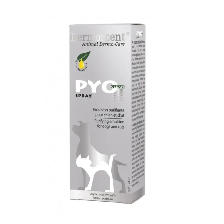 Dermoscent Pyoclean Spray for dogs and cats 50 ml - Image 2