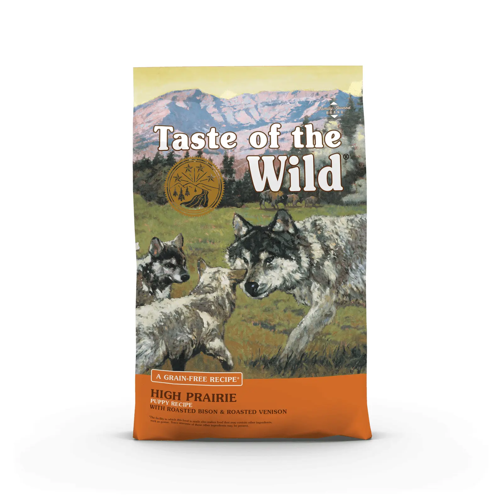 TASTE OF THE WILD High Prairie Puppy, Bizon si Vanat, hrana uscata fara cereale caini junior, 12.2kg - Image 3