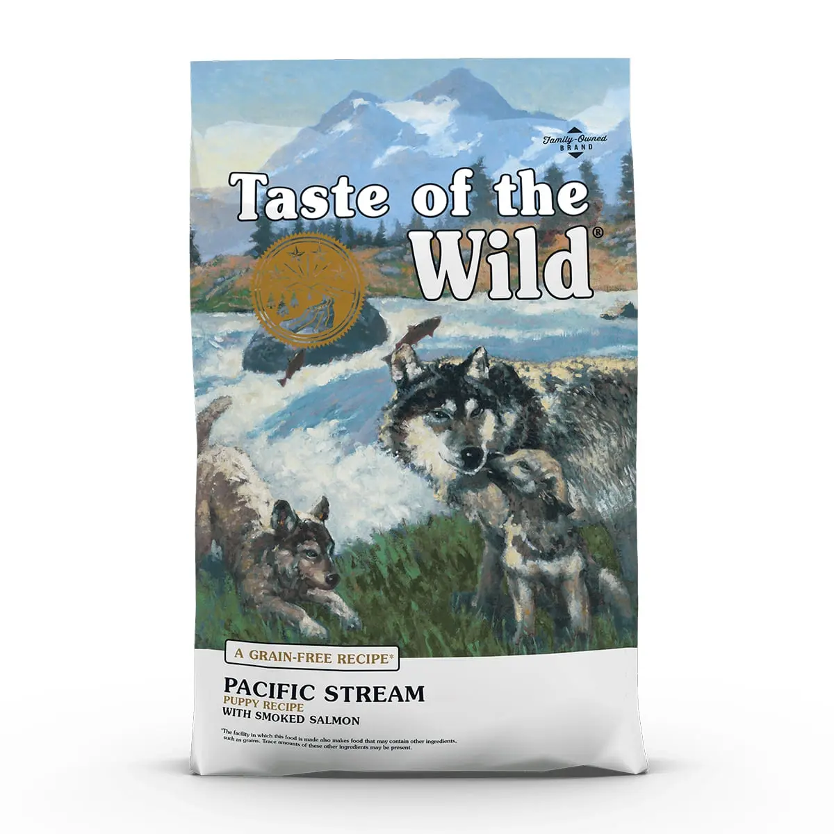 TASTE OF THE WILD Pacific Stream Puppy, Somon, hrana uscata fara cereale caini junior, 2kg
