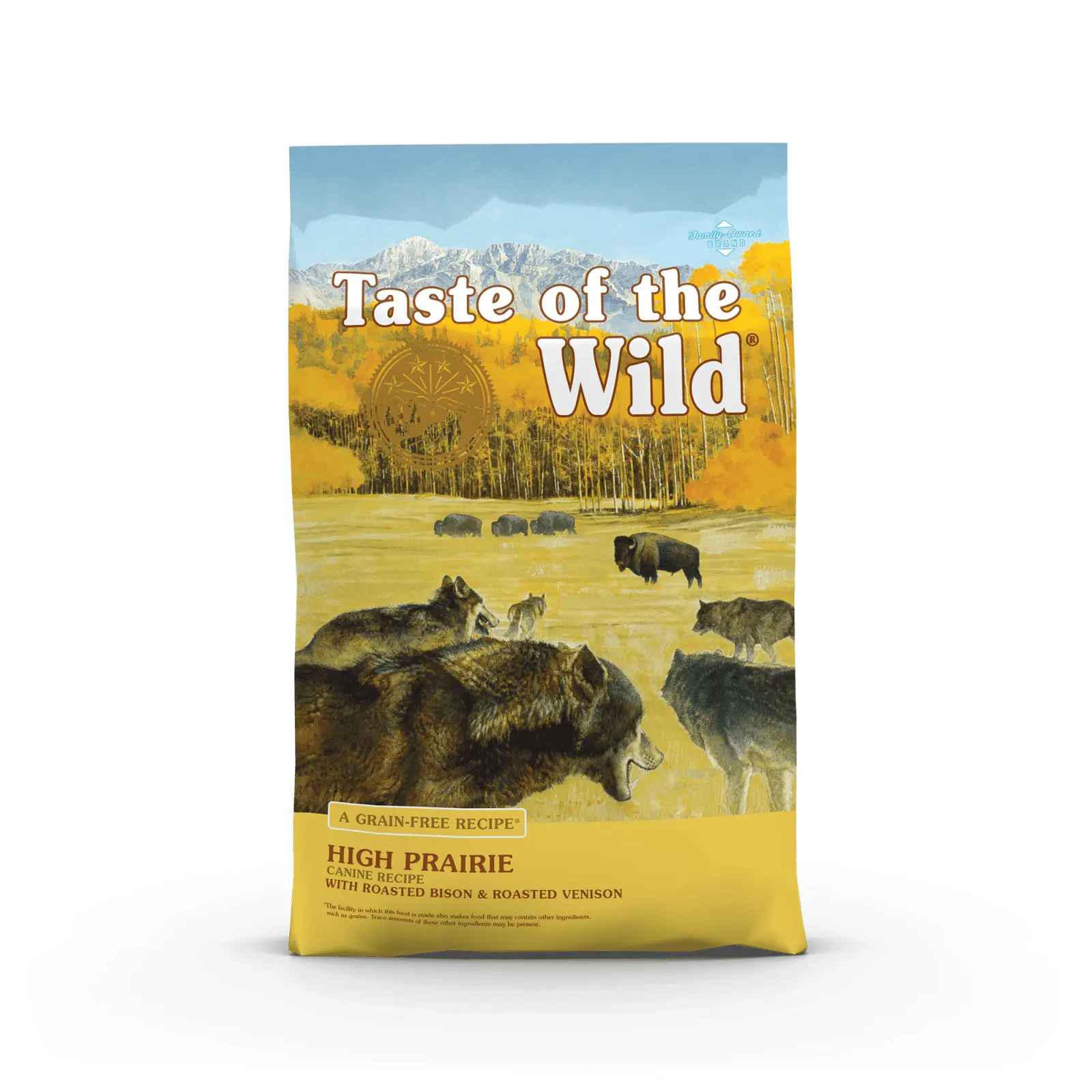 TASTE OF THE WILD High Prairie, Bizon si Vanat, hrana uscata fara cereale caini, 2kg