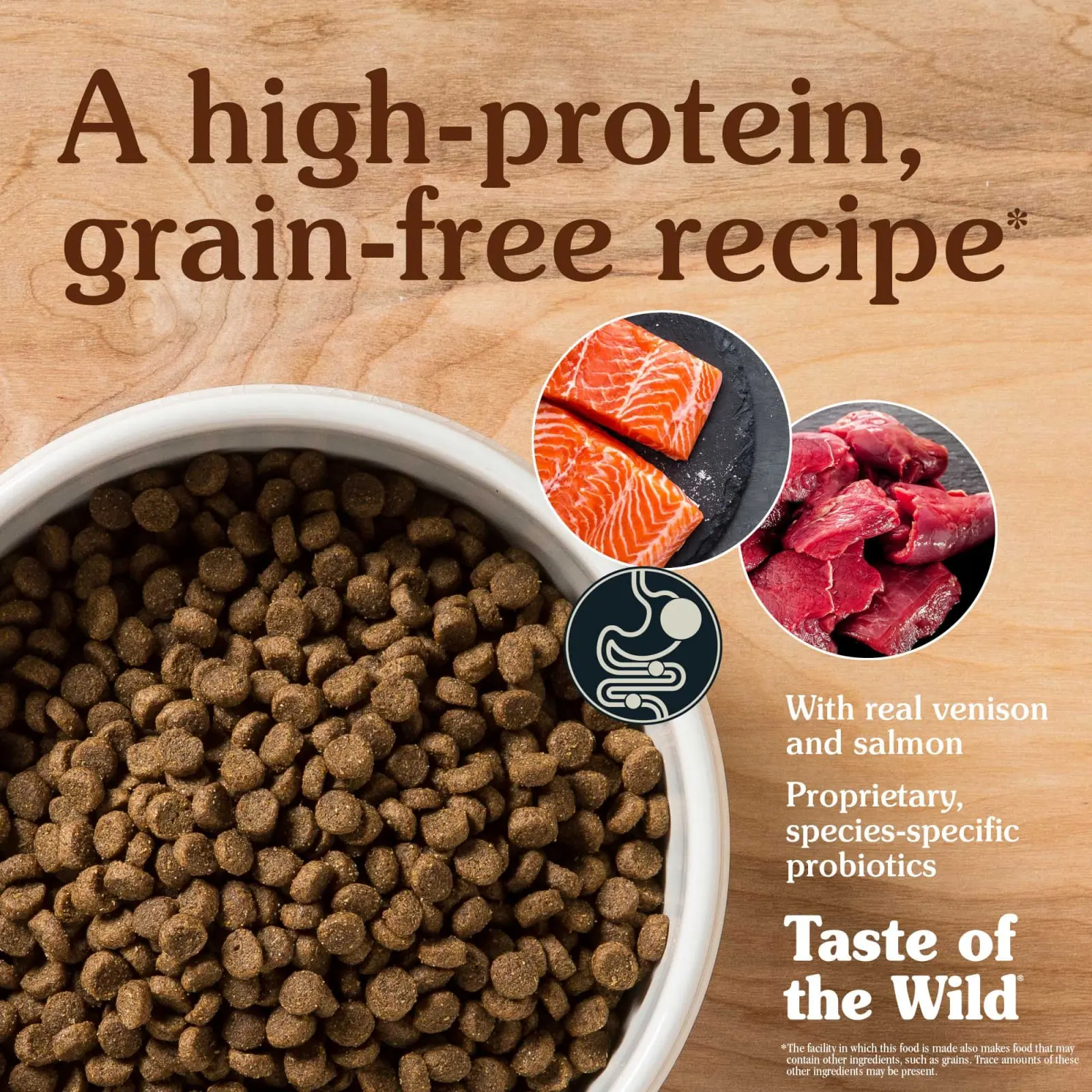 TASTE OF THE WILD Rocky Mountain, Vanat si Somon, hrana uscata fara cereale pisici, 2kg - Image 3