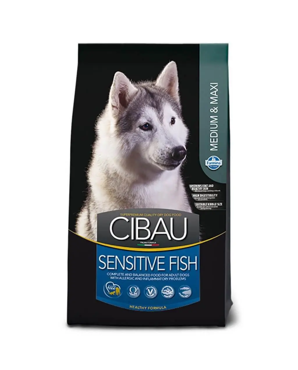 Cibau Sensitive Fish Medium/Maxi 12 kg - Image 2