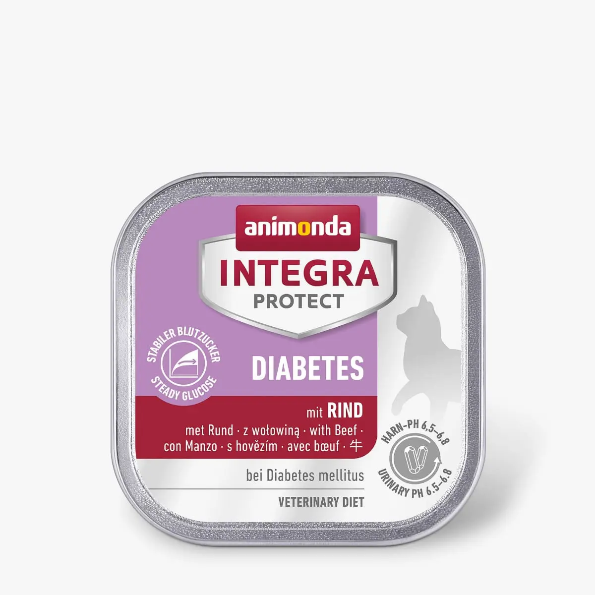 INTEGRA PROTECT Diabetes, Vita, dieta veterinara, tavita hrana umeda fara cereale pisici, diabet, (in aspic), 100g