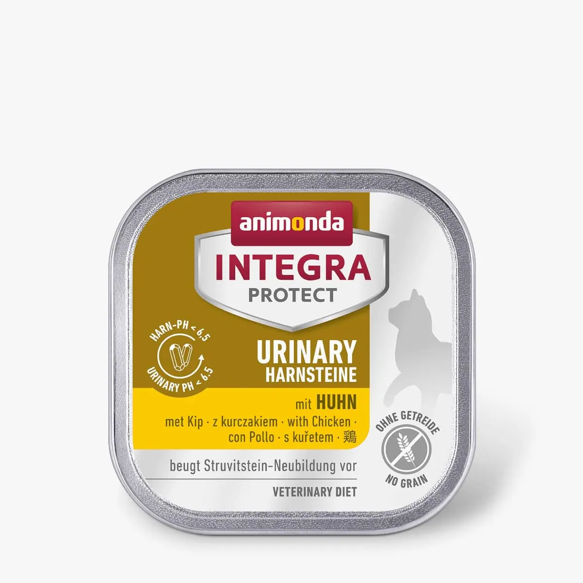 INTEGRA PROTECT Urinary Struvite, Pui, dieta veterinara, tavita hrana umeda fara cereale pisici, sistem urinar, (in aspic), 100g - Image 2
