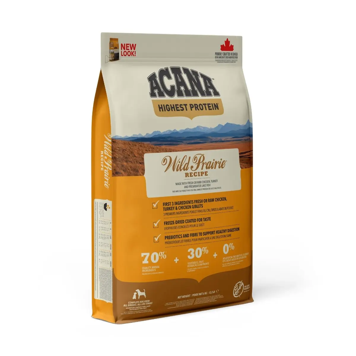 ACANA Highest Protein Wild Prairie, hrana uscata fara cereale caini, 11.4kg - Image 2