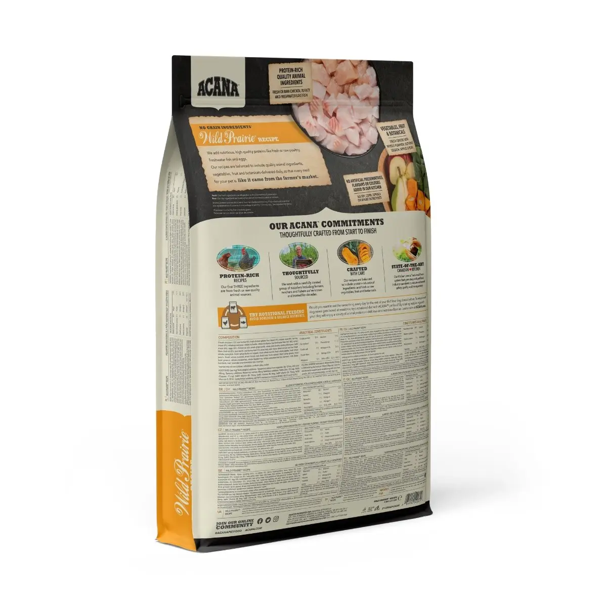 ACANA Highest Protein Wild Prairie, hrana uscata fara cereale caini, 11.4kg - Image 3
