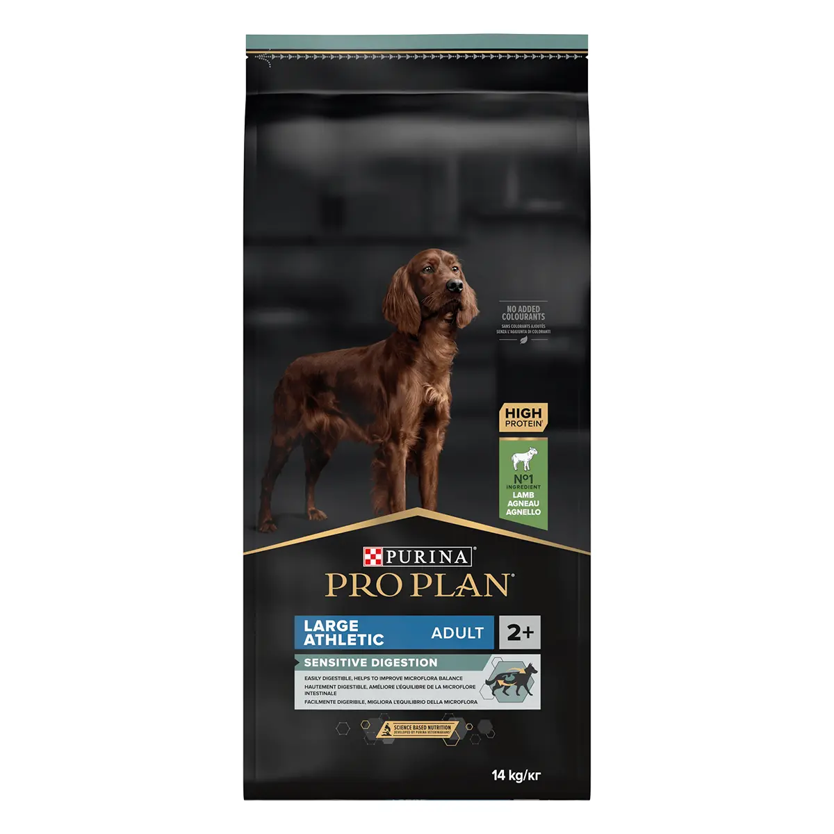 PURINA Pro Plan Athletic Adult L Sensitive Digestion, Miel, hrana uscata caini, sensibilitati digestive, 14kg - Image 2