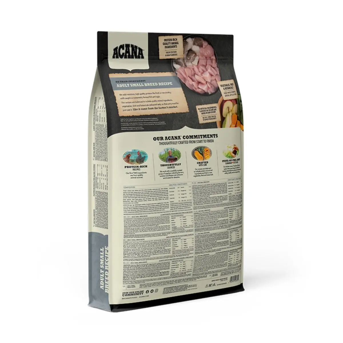 ACANA Dog Adult Small Breed, hrana uscata fara cereale caini ACANA Heritage Adult Small Breed, hrana uscata fara cereale caini, 6kg - Image 2