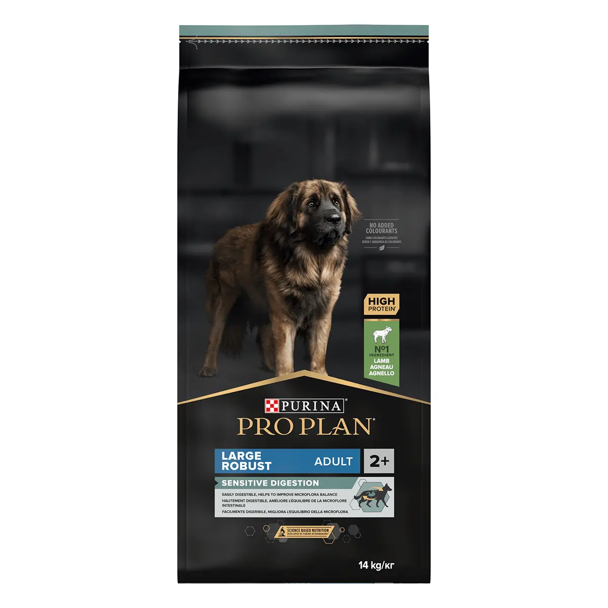 PURINA Pro Plan Robust Adult L Sensitive Digestion, Miel, hrana uscata caini, sensibilitati digestive, 14kg - Image 6