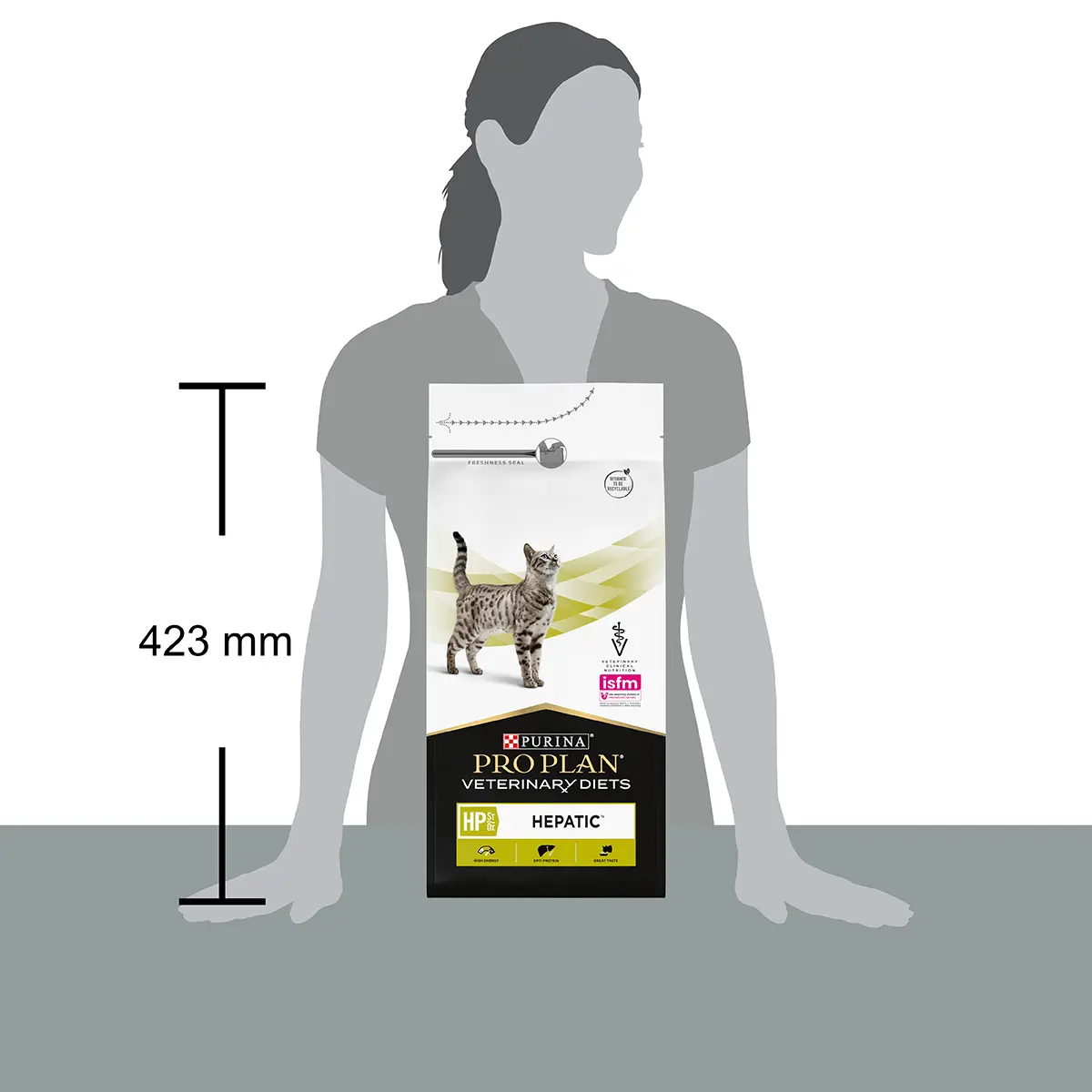 PURINA Pro Plan Veterinary Diets Hepatic, dieta veterinara pisici, hrana uscata, afectiuni hepatice, 1.5kg - Image 7