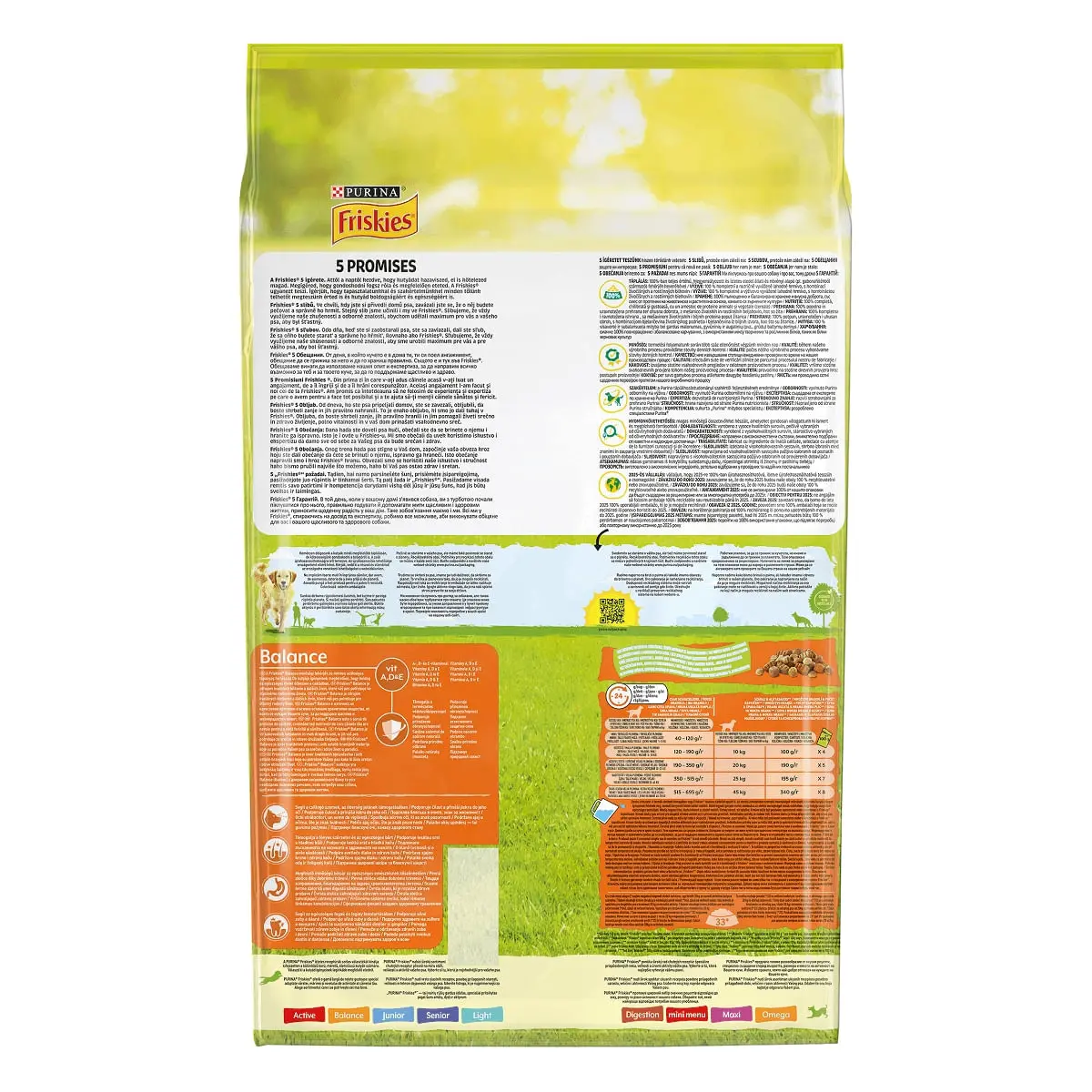 PURINA Friskies Adult Balance, Pui cu Legume, hrana uscata caini, 10kg - Image 5