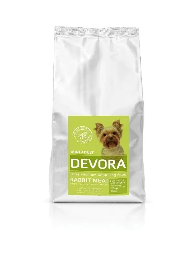 Devora Grain Free Mini Adult cu Iepure, 4 kg - Image 2