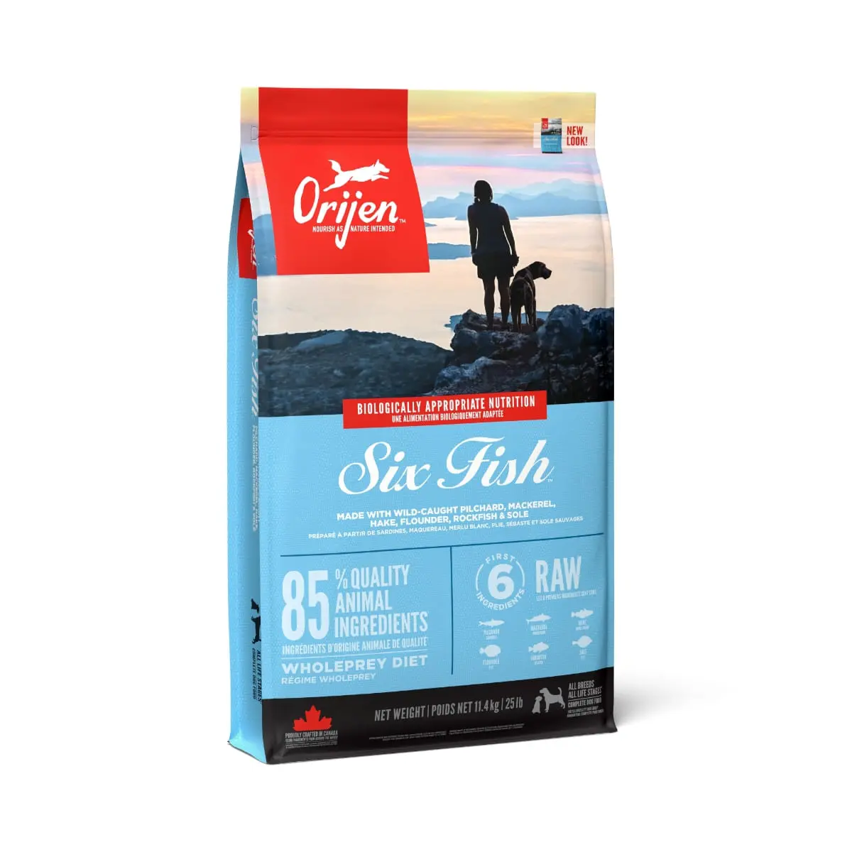 ORIJEN Six Fish, hrana uscata fara cereale caini, 11.4kg - Image 2