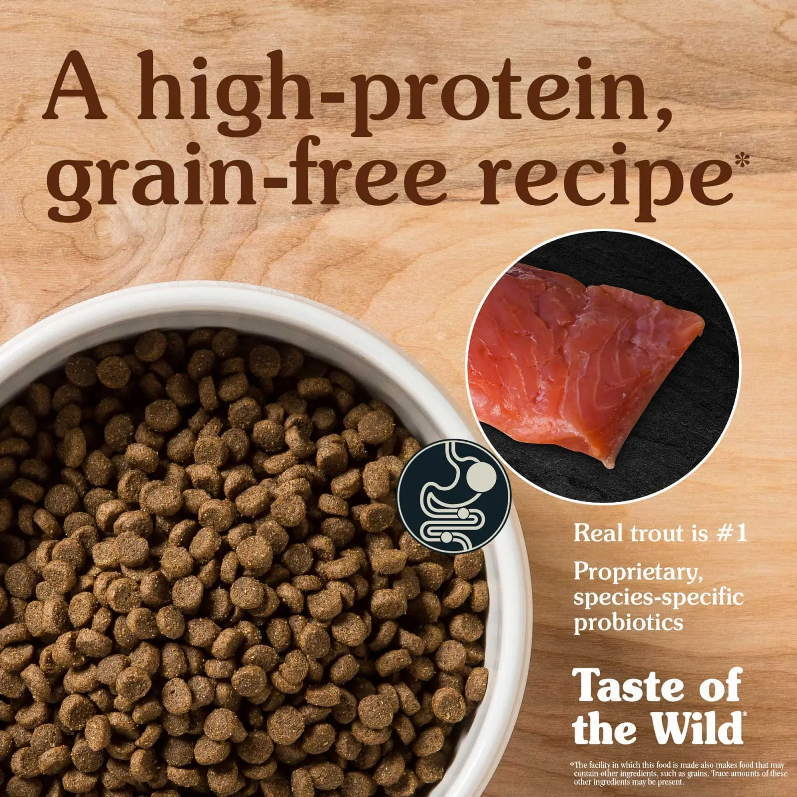 TASTE OF THE WILD Canyon River, Pastrav si Somon, hrana uscata fara cereale pisici, 2kg - Image 4