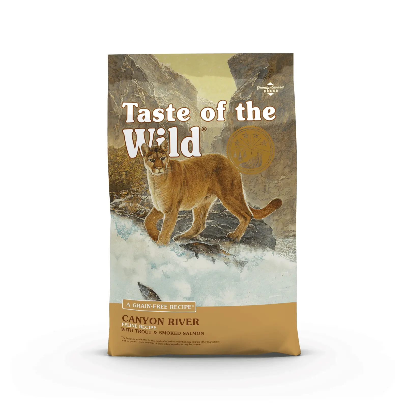 TASTE OF THE WILD Canyon River, Pastrav si Somon, hrana uscata fara cereale pisici, 6.6kg