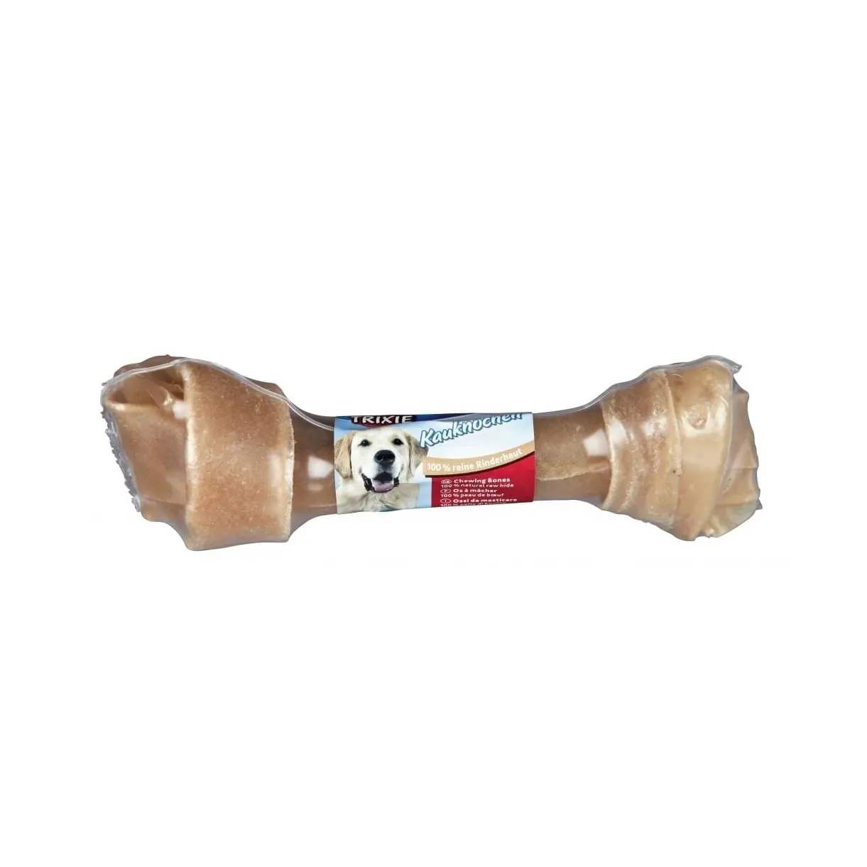 Trixie Caine Os Innodat din Piele de Vita Os Innodat 16cm/65g - Image 2