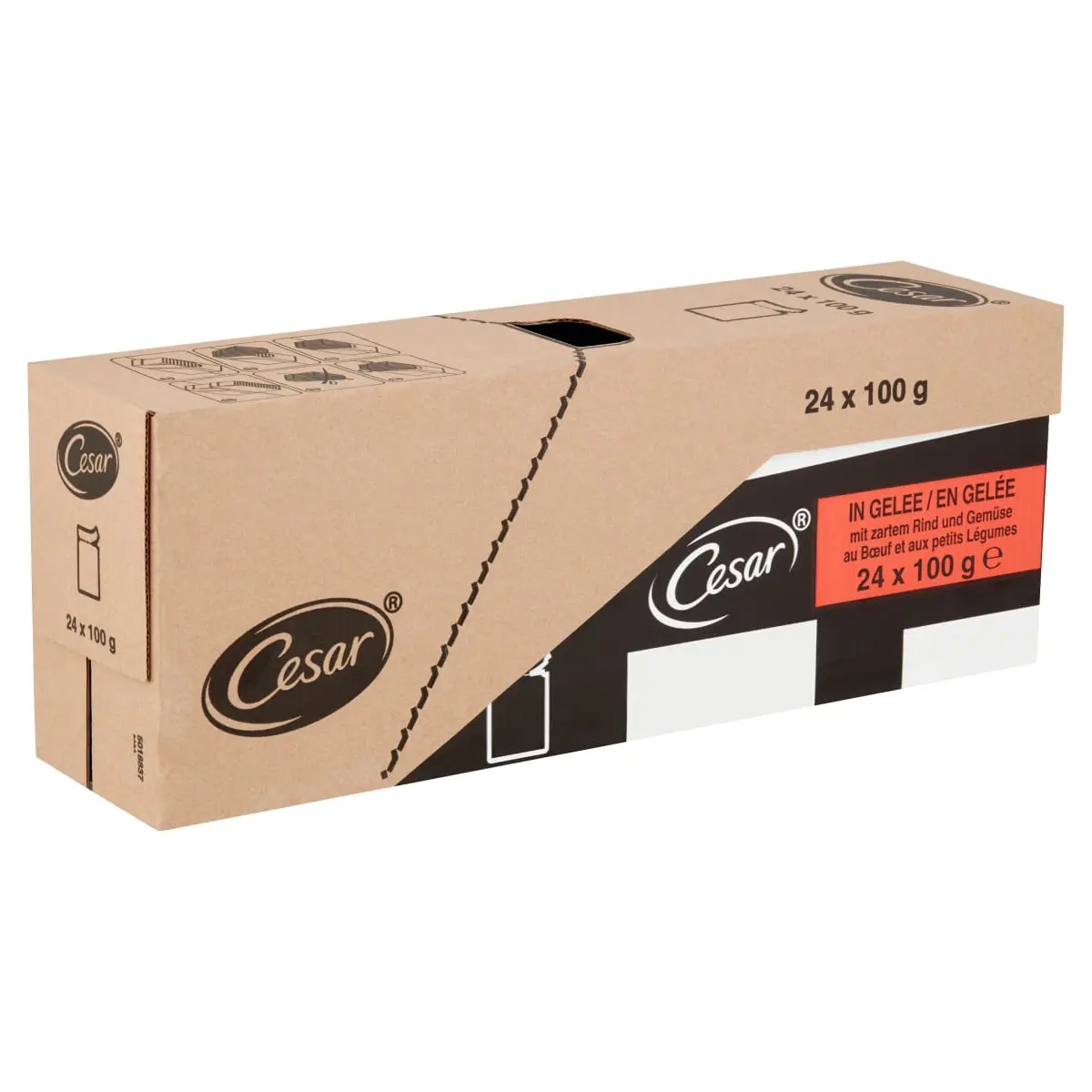 CESAR Vita si Legume, hrana umeda caini, (in aspic) CESAR Vita si Legume, plic hrana umeda caini, (in aspic), 100g - Image 3