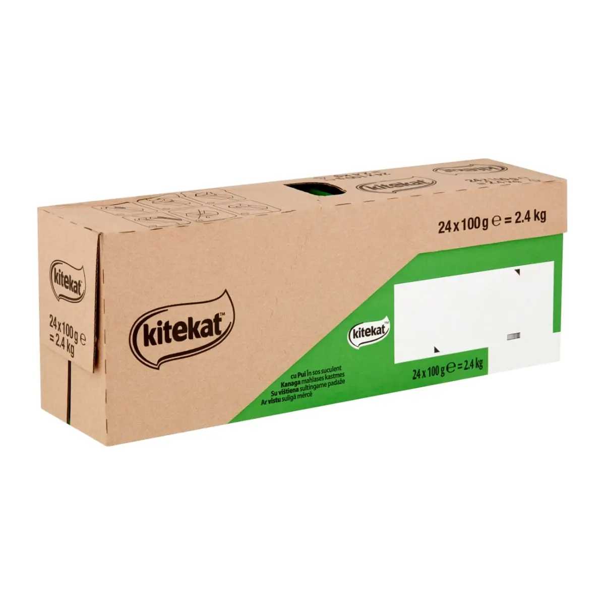 KITEKAT Natural Vitality, Pui, plic hrana umeda pisici, (in sos), 85 g - Image 3