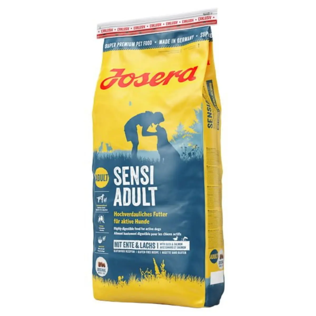 JOSERA Sensi Adult, XS-XL, Rata si Somon, hrana uscata caini, sistem digestiv, 15kg - Image 2
