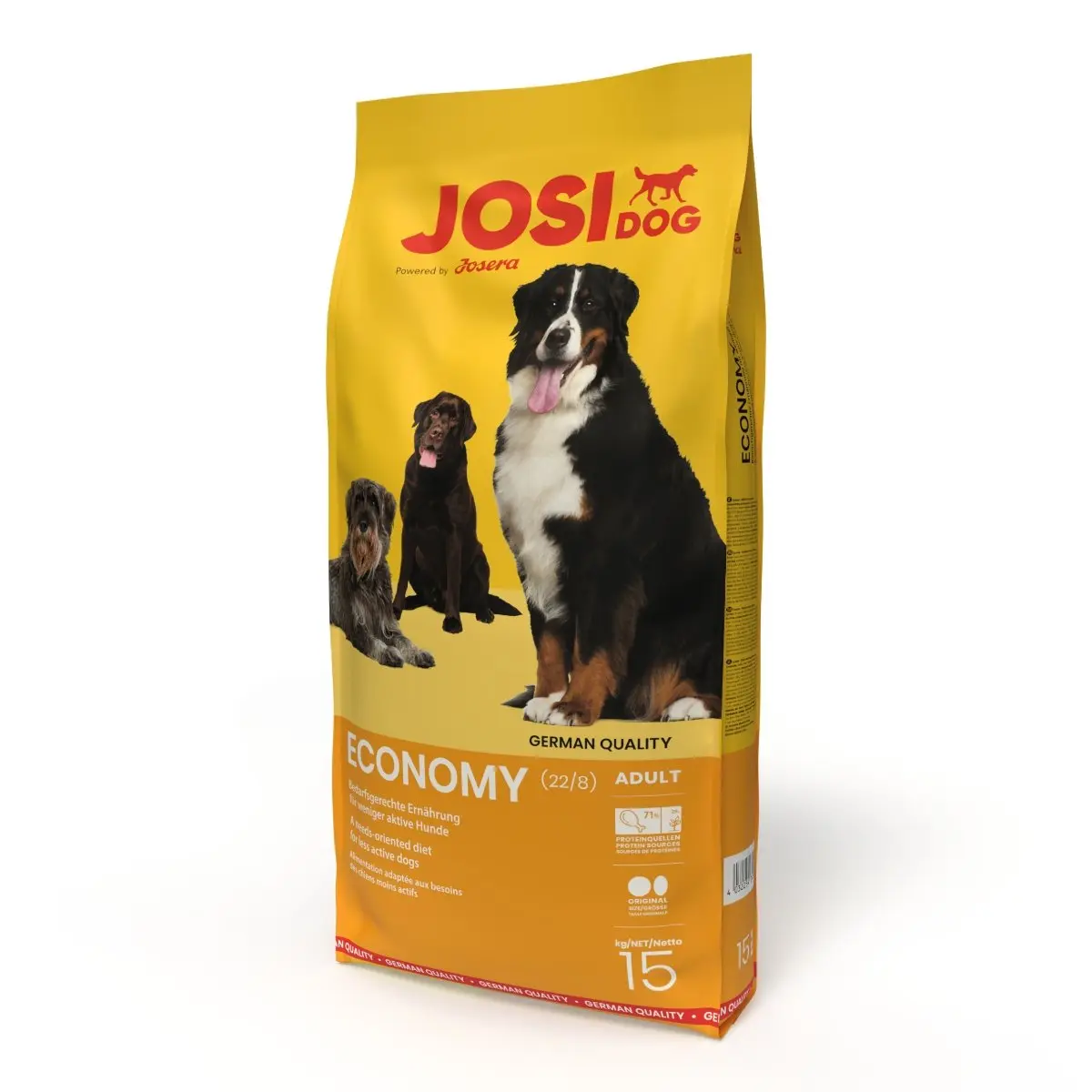 JOSIDOG Economy, XS-XL, Pasare, hrana uscata caini, 15kg - Image 2