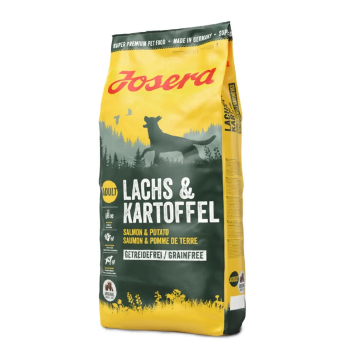 JOSERA Somon & Cartofi, XS-XL, Somon, hrana uscata fara cereale caini senior, 15kg - Image 2