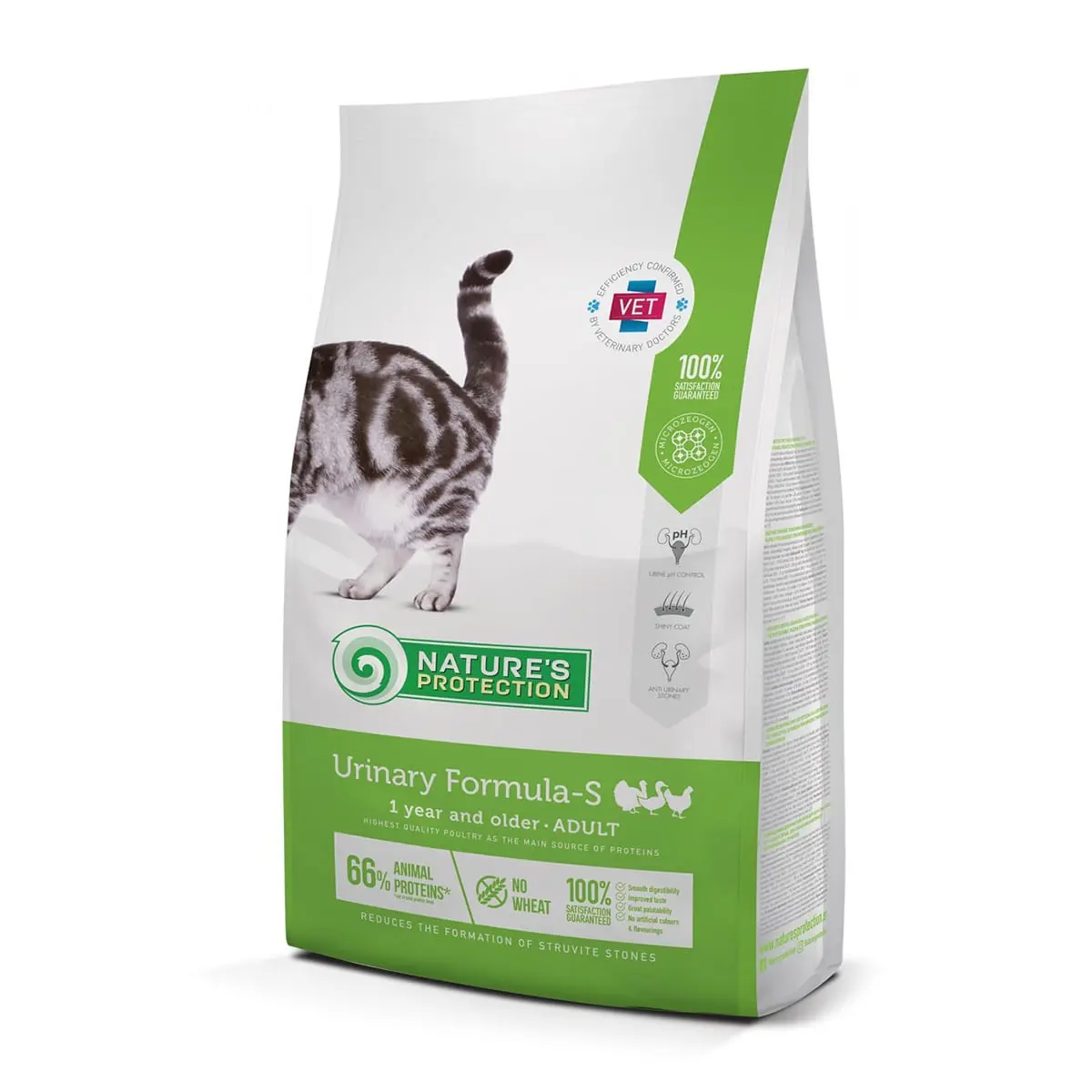 NATURES PROTECTION Urinary, Pasare, hrana uscata pisici, sensibilitati urinare, 7kg - Image 2