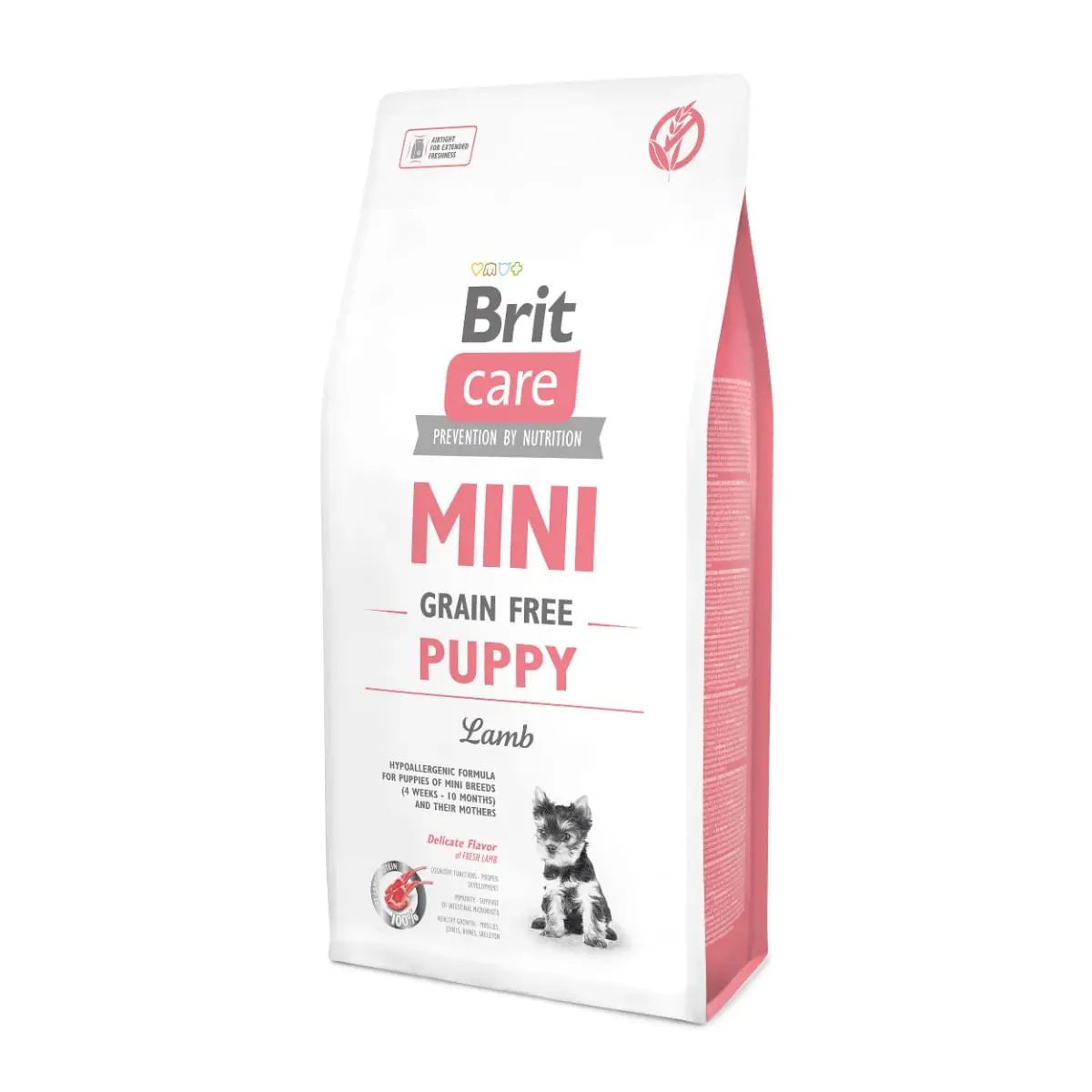BRIT Care Mini Puppy, XS-S, Miel, hrana uscata fara cereale caini junior, 7kg