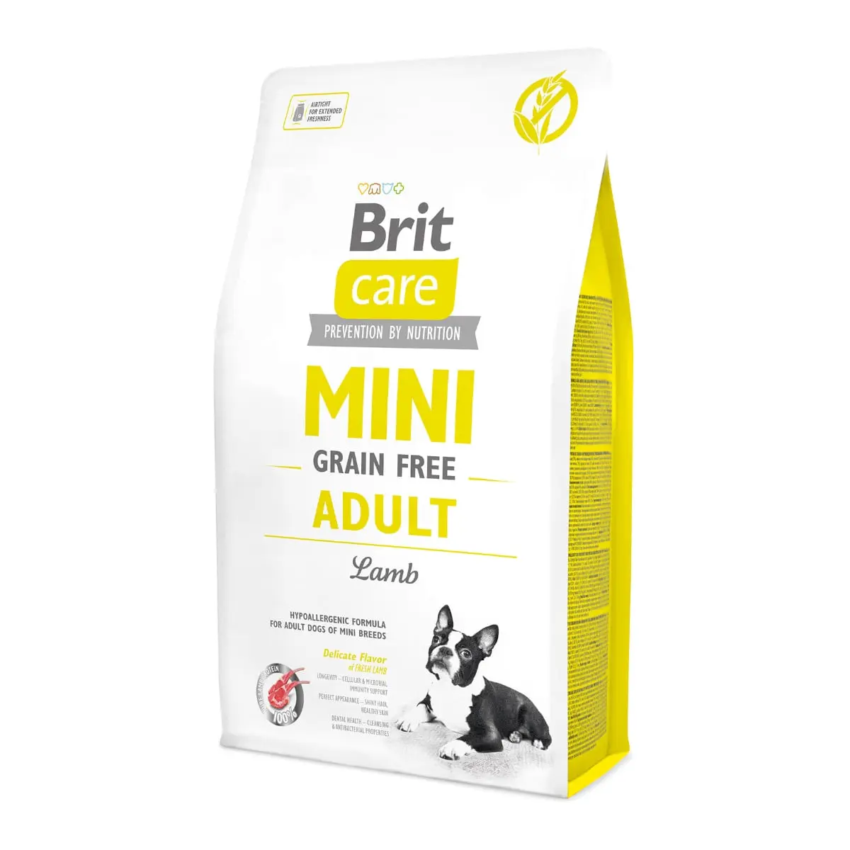 BRIT Care Mini Adult, XS-S, Miel, hrana uscata fara cereale caini, 2kg - Image 2