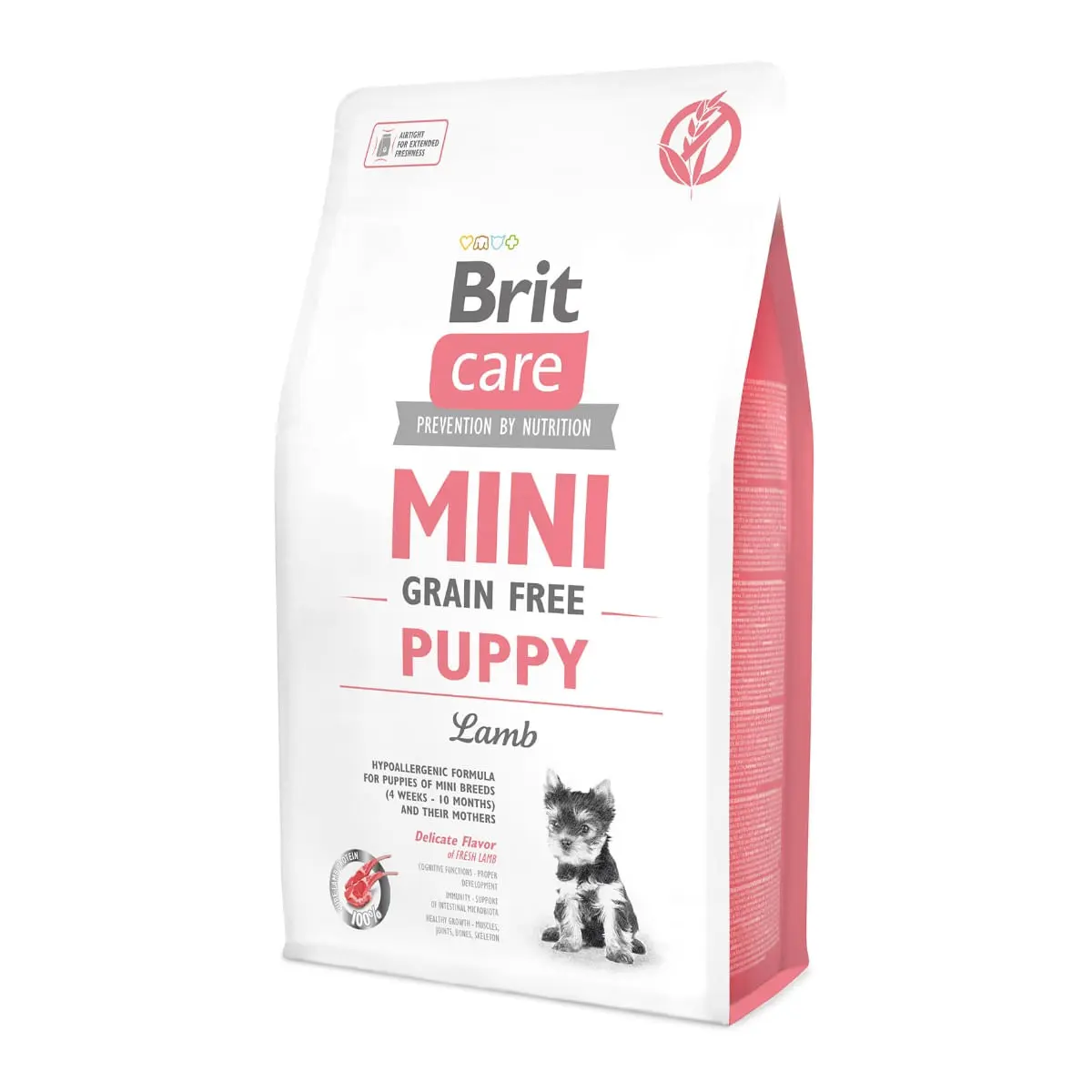 BRIT Care Mini Puppy, XS-S, Miel, hrana uscata fara cereale caini junior, 2kg - Image 2