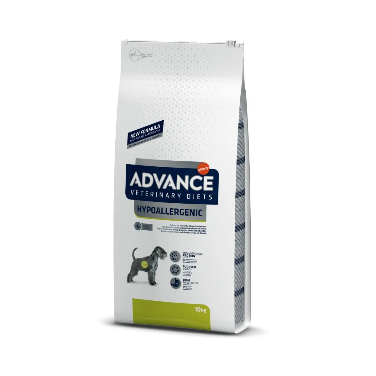 ADVANCE Veterinary Diets Dog Hypoallergenic, dieta veterinara, hrana uscata caini, afectiuni digestive si dermatologice ADVANCE Veterinary Diets Hypoallergenic, dieta veterinara caini, hrana uscata, sistem digestiv, Piele & Blana, 10kg - Image 2