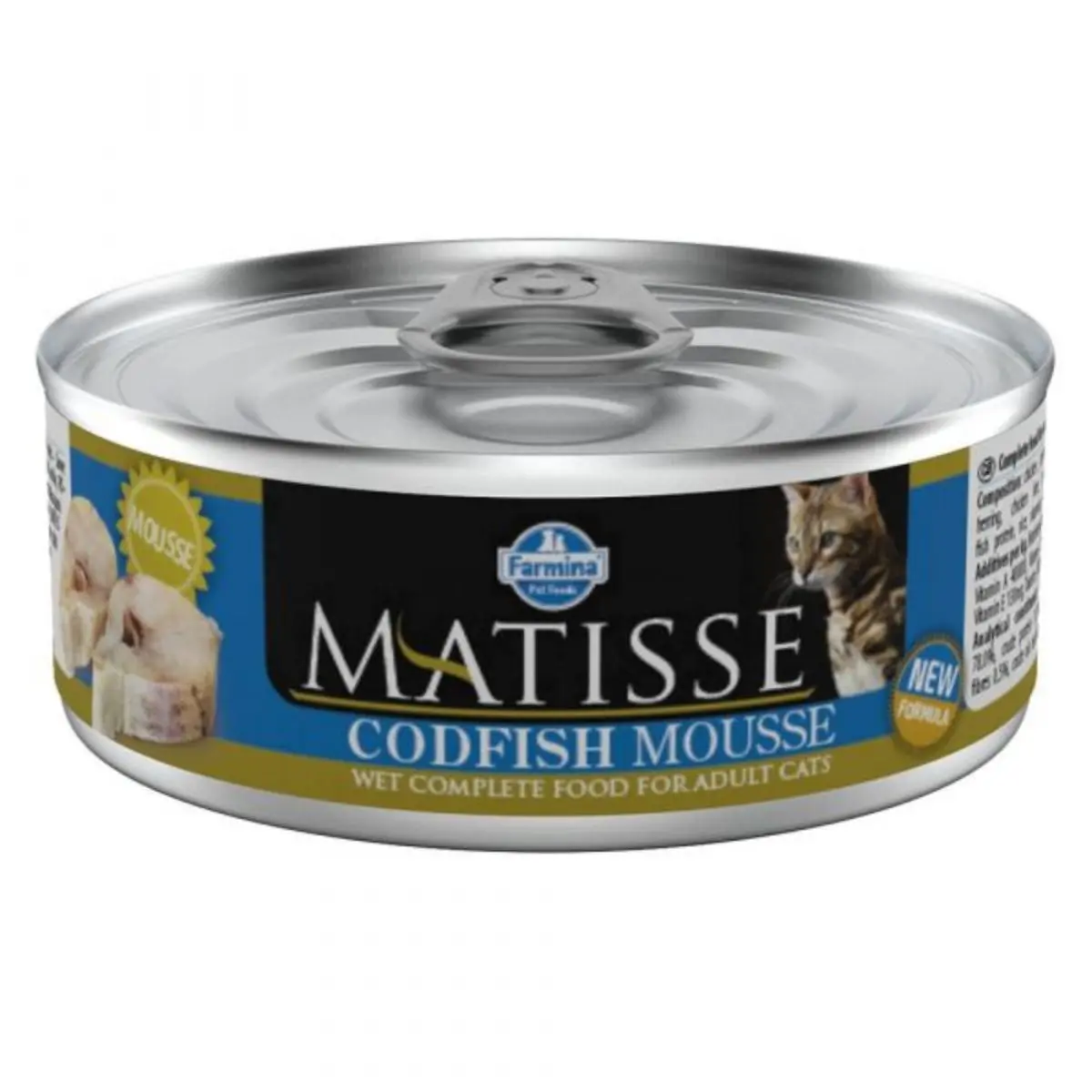 MATISSE, Cod, conserva hrana umeda pisici, (pate), 85g - Image 2