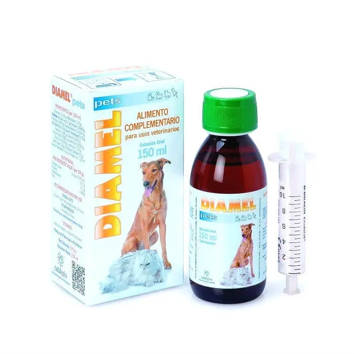 Supliment Pentru Caini Si Pisici Diamel Pets, 150 ml - Image 2