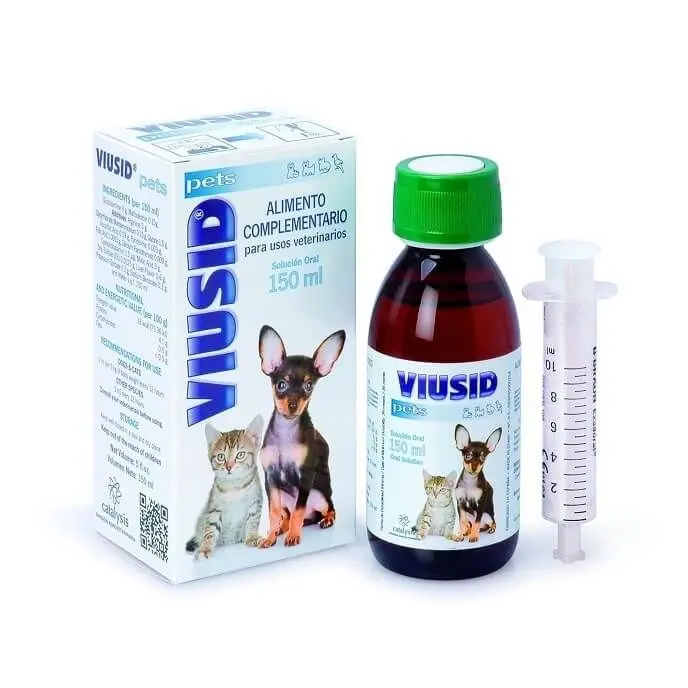 Supliment Imunostimulator Pentru Caini Si Pisici Viusid Pets, 150 ml - Image 2
