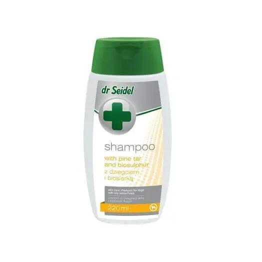 Sampon Pentru Caini Dr. Seidel Cu Biosulfura Si Muguri De Pin, 220 ml - Image 2