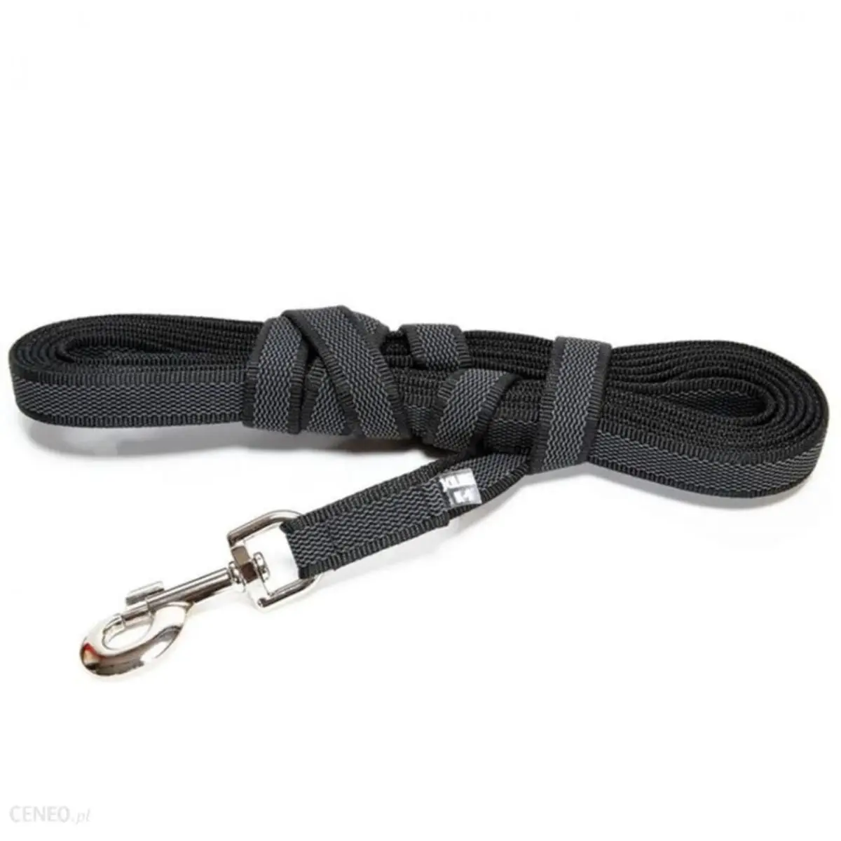 JULIUS-K9 Color & Gray, lesa antiderapanta cu maner caini, textil, banda JULIUS-K9 Color & Gray, lesa antiderapanta cu maner caini, 50kg, textil, banda, 20mm x 10m, negru - Image 2