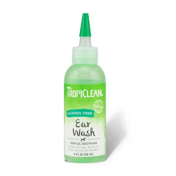TROPICLEAN, solutie igiena urechilor caini, calmanta, flacon cu aplicator, 118ml - Image 2