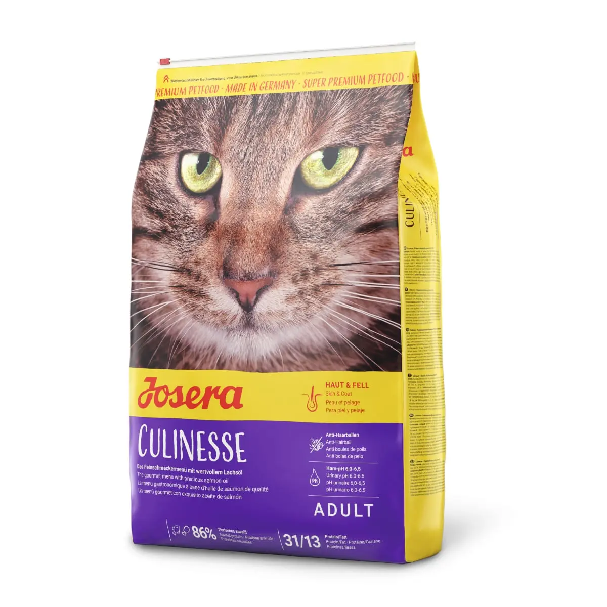 JOSERA Culinesse, Somon, hrana uscata pisici, apetit capricios, piele & blana, 2kg