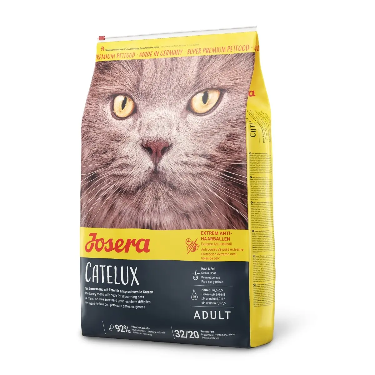JOSERA Catelux, Rata, hrana uscata pisici, limitarea ghemurilor de blana, 4.25kg - Image 2