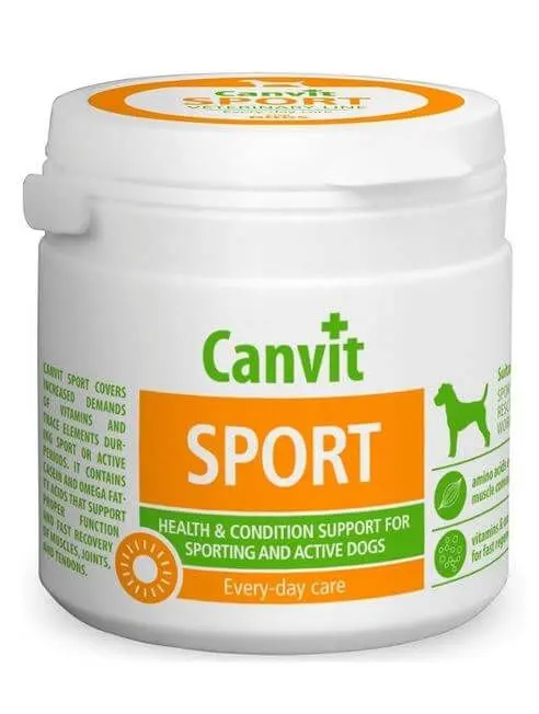 CANVIT Sport Maxi, supliment activitate intensa caini CANVIT Sport Maxi, M-XL, supliment activitate intensa caini, flacon, 230g - Image 2