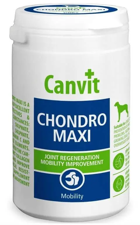 CANVIT Chondro Maxi, supliment sistem articular caini CANVIT Chondro Maxi, M-XL, supliment sistem articular caini, flacon, 1000g
