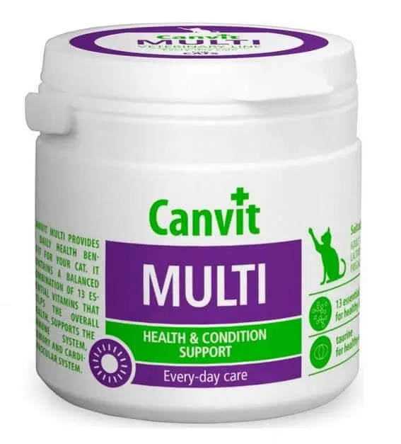 CANVIT Multi, multivitamine pisici, flacon, 100g - Image 2